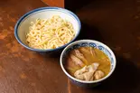 塩つけめん(ワンタン2個入り)（麺屋はやしまる）