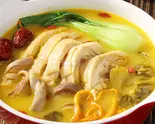 猪肚鸡 (豚ガツと鶏肉煮込み)（川味人家·中華料理）