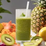 グリーンスムージー  green healthy smoothie regular size（Hawaiiアサイーボウル 栄養満点 fruit acai bowl 錦糸町店）