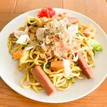 スパム焼きそば（沖縄料理 tip-off）