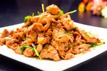 ラム肉の中国クミン辛味炒め【孜然羊肉】(中国東北家郷料理永利 豊洲駅前店(1号店))