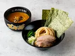 海苔つけ麺(チャーシュー1枚・薬味ネギ・ホウレン草・ノリ3枚)（ゴル麺。 THE GOLDEN TSUKEMEN）
