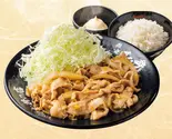 生姜焼き定食（伝説のすた丼屋 名古屋栄店）