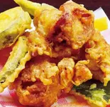 燻製とり天(4個入り)Smoked chicken tempura(4 pieces)（魚と燻製の店 さんばんや）