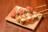 巻もの3種盛り合わせ 3 Meat Roll Assortment（焼鳥茶屋 初陣 西新店）