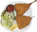 あじフライ Fish fry(インドカレー 金丸)