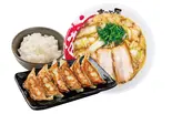 鶏じゃんラーメン餃子ライスセット（ラーメンまこと屋 尼崎次屋店）