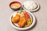 カニクリームコロッケ定食(洋包丁 池袋店)