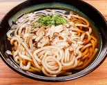 肉うどん【温】(醤屋万吉のうどん)