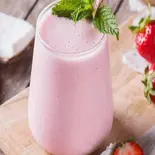 ストロベリーラッシー Strawberry Lassi（NEW PRASIDHA INDIAN RESTAURANT）