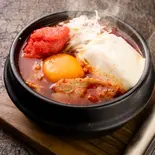 明太子純豆腐 Spicy Fish Roe Sundubu(dragon純豆腐(スンドゥブ) 大門店)
