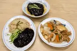 Cセット(ジャジャン麺・チャーハン・酢豚)(世味)
