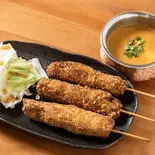 カレー串カツ3本（カトマンズ居酒屋）