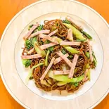 上海風海鮮焼きそば(醤油味)(李家風餃子房)