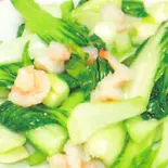 エビ青梗菜炒め（台湾料理興福順 座間店）