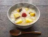 290kcal ほくほく大地の甘みと出会う 熟成さつま芋と梅干しの養生お粥（風邪・胃腸炎の回復に お粥小屋 健康お粥専門店）