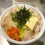 手作りネギ塩豚丼（ダイニングバー ひびき家）