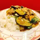 茄子丼(香港厨房 風香園 町田店)