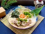 冷しゃぶとろろうどん（西ノ陣 京風だしのとろろうどん 日本橋店）
