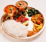 ダルバ-トセット DALBHAT SET（インド料理スパイスカレーキッチン）