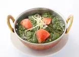 ほうれん草マトン（JUCTION NAMBA INDIAN AND NEPALI RESTAURANT）