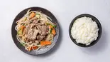 ジンギスカン定食(北海らむしゃぶ×厳選ぶたしゃぶ 菜々亭)