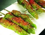 青椒(3本)（延边烧烤 麻辣湯）