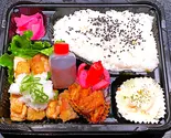 グリルチキンの和風おろしぽん酢がけ弁当(餃子工房 ちびすけ 阿倍野橋店)