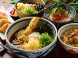 ぶっかけうどん・そば定食(小雀弥 -こがらや- 松屋町店)