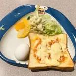 M  シャケ  チーズトースト（喫茶 たんぽぽ）