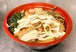 三水苑の豚カルビ丼(マヨソース付)（焼肉 三水苑 広瀬通り店）