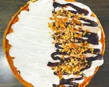 シュガーナッツ＆チョコレートソース＆ミルククリーム（ワッフルパラダイスMIYAKO 用賀店）