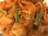豚キムチ（博多ラーメン 長浜や 大森店）