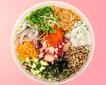 すりおろし人参の和風ポキサラダボウル grated carrot sauce（14種野菜のヘルシーポキサラダボウル HEALTHY POKE SALAD TOKYO）