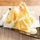 天ぷら盛り合わせ（和洋レストラン 岩崎）