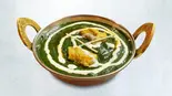 ポークパラクカレー (Pork Palak)（インドネパールレストランタージマハル(新大阪)）