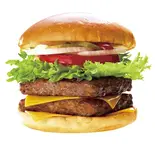 ウェンディーズバーガーUSAダブル（ウェンディーズファーストキッチン 横浜パルナード）