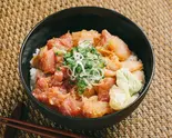 まぐろとびんちょうのみそ漬け丼(笹互 綾瀬店)
