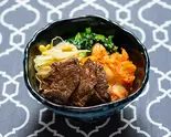 新ミニ牛ハラミビビンバ丼（韓国冷麺 パラム 出汐2丁目店）