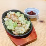 国産ホルモン鉄板焼肉単品(塩だれ)【辛みそ】（鉄板焼肉 スタミナ亭 清水店）