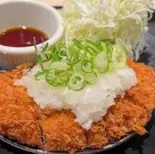 がぶおろトンカツ定食（ふぐと鉄板焼き ガブ飲み食堂）