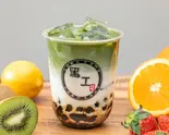黒糖抹茶タピオカラテ Brown Sugar Matcha Tapioca Latte（黒工号錦糸町店）