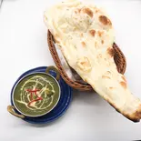 ほうれん草チキンカレー ナンセット（ハヌマン 久が原店 (Hanuman)）