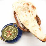 ほうれん草チキンカレー ナンセット（ハヌマン 池上店 (Hanuman)）