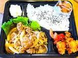 焼き牛肉(牛丼風)弁当(餃子工房 ちびすけ 阿倍野橋店)