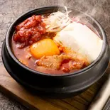 トマト純豆腐 Tomato Sundubu(dragon純豆腐(スンドゥブ) 大門店)