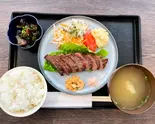 ステーキ定食(1日5食限定)（焼肉酒場 叶）