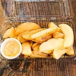 皮付きポテトフライ（Cafe POKAPOKA）