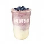 ベリーベリースムージー蓝莓酸奶昔（新時沏タピオカ専門店 西川口店）
