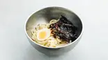 ジャジャン麺 자장면 Black bean noodle(韓国料理ナジミキンパ)